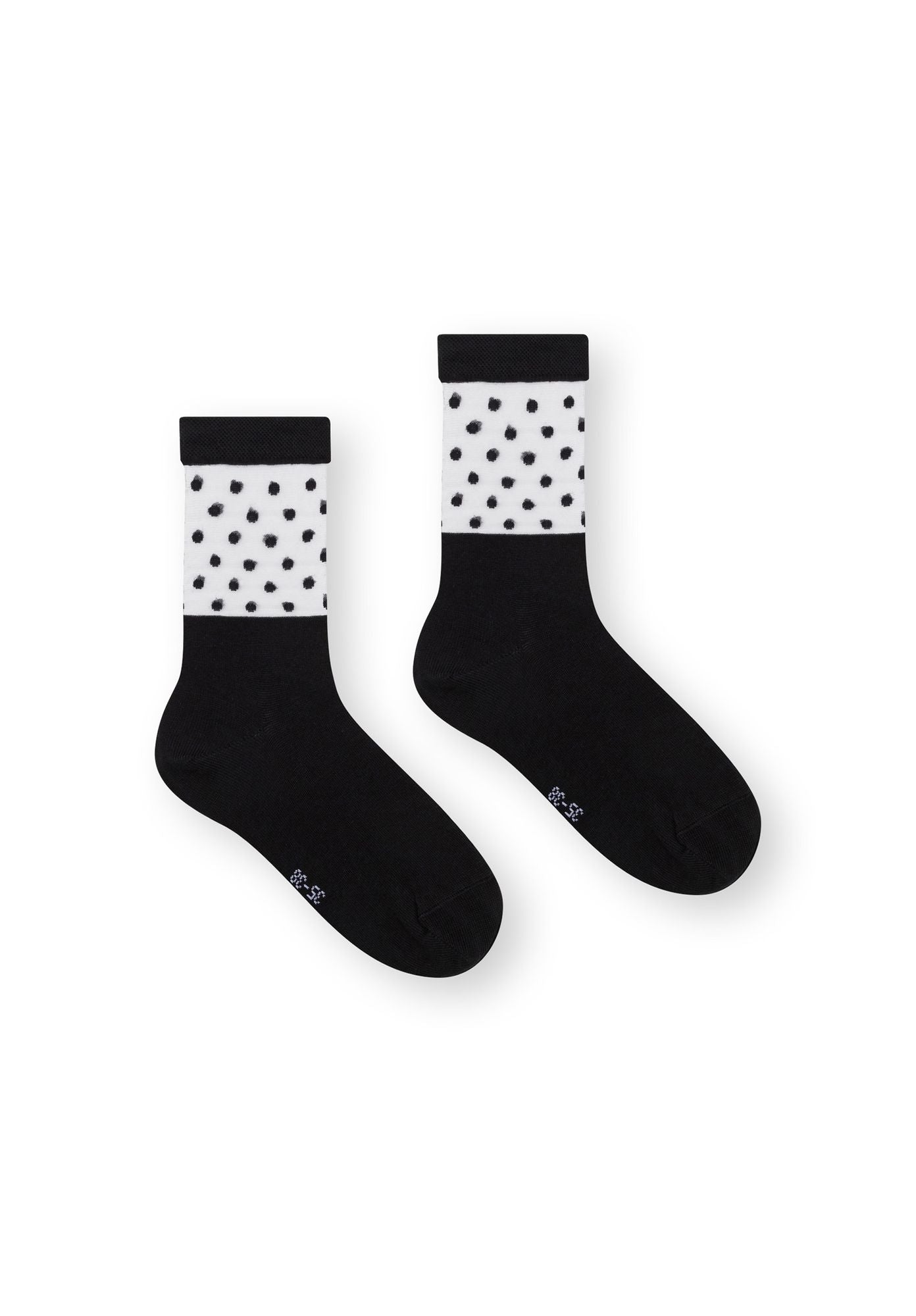 3 Pack Mid Socks Black - Damensocken - Romance/Black Dots/Black Stripes