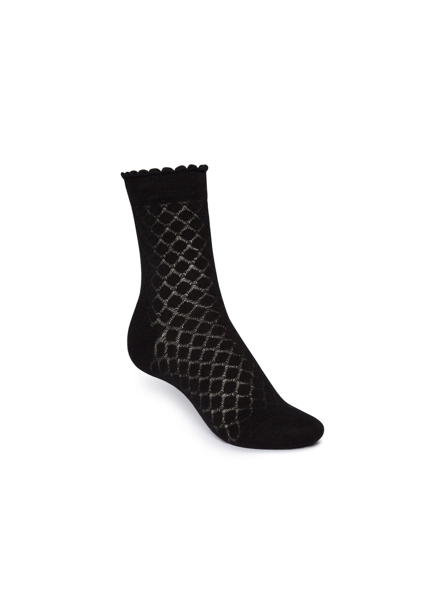 3 Pack Mid Socks Black - Damensocken - Romance/Ironblue Stripes/Marshmallow Dots
