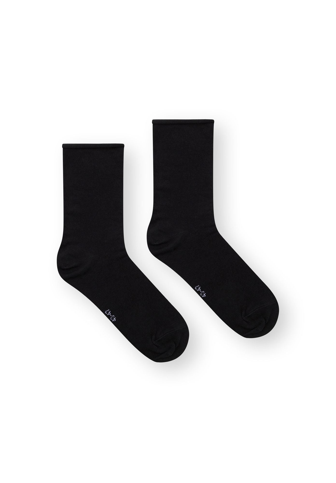 3 Pack Mid Socks Relax Black (GOTS)