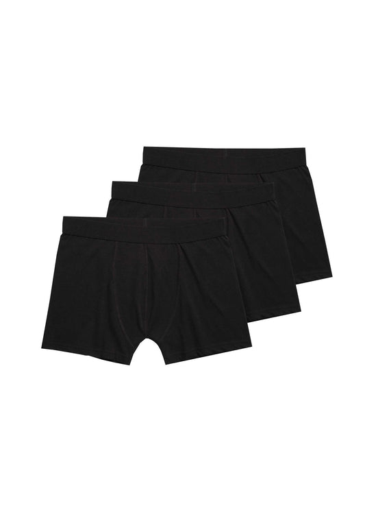 3 Pack TT15 Trunks Black (GOTS)