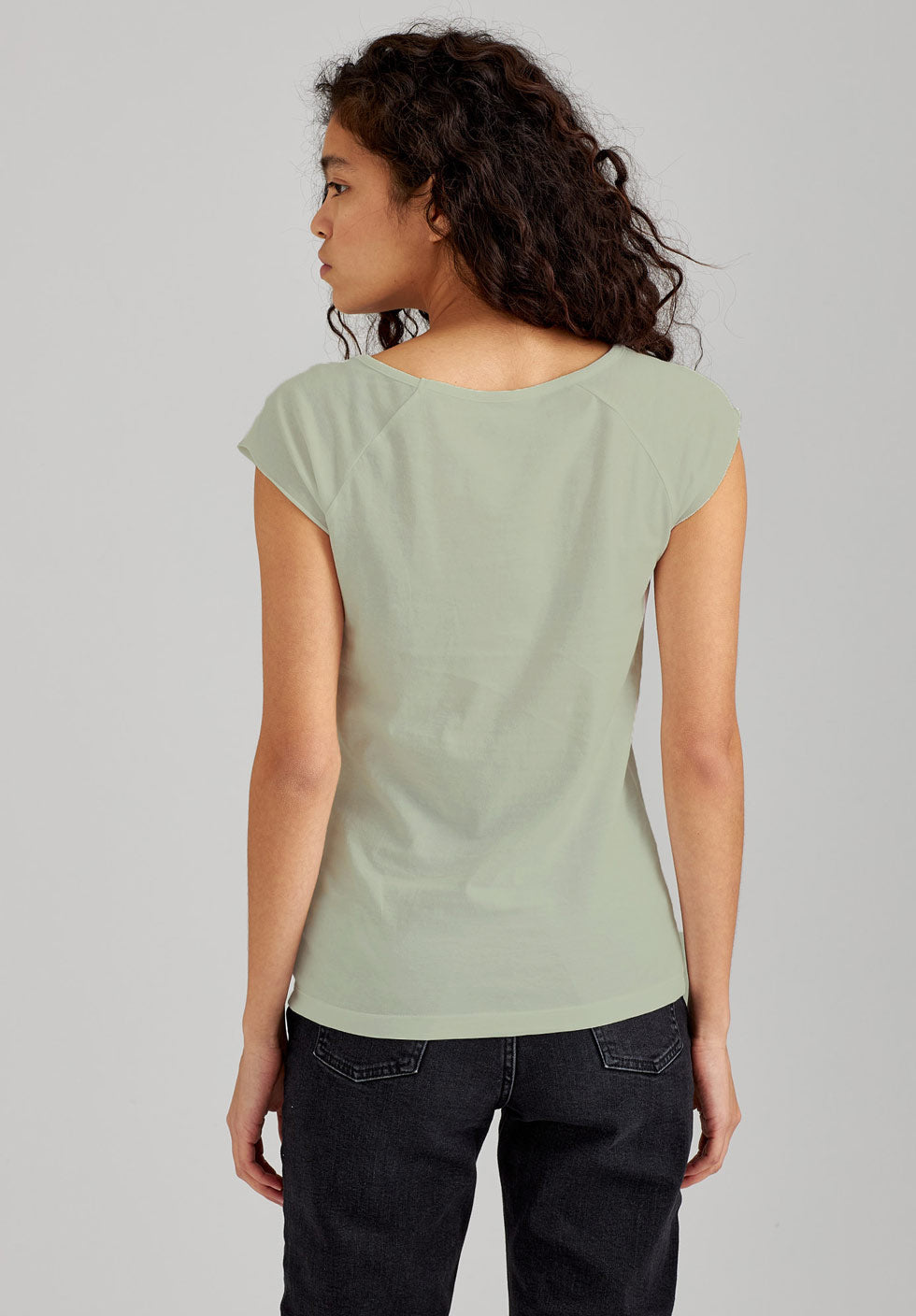 TT01 Cap Sleeve Desert Sage & Peach Dust