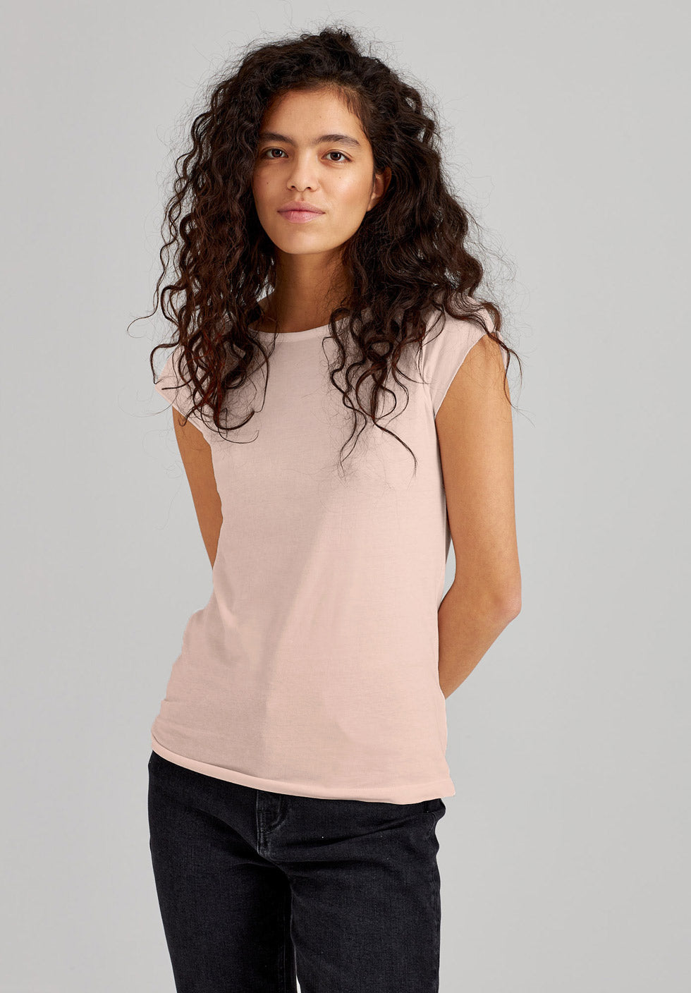 TT01 Cap Sleeve Desert Sage & Peach Dust