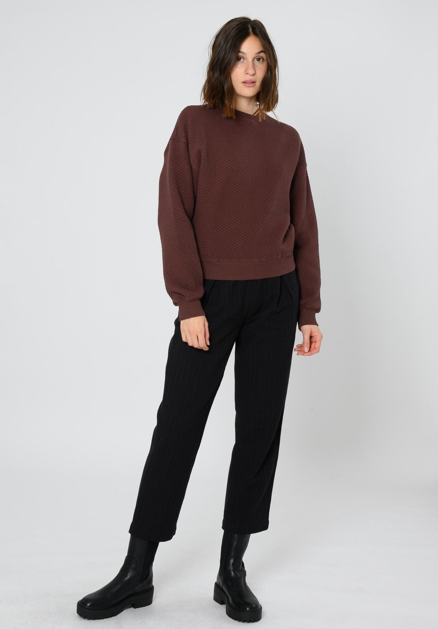 TT1022 Sweater STRUCTURED Oversized (GOTS)