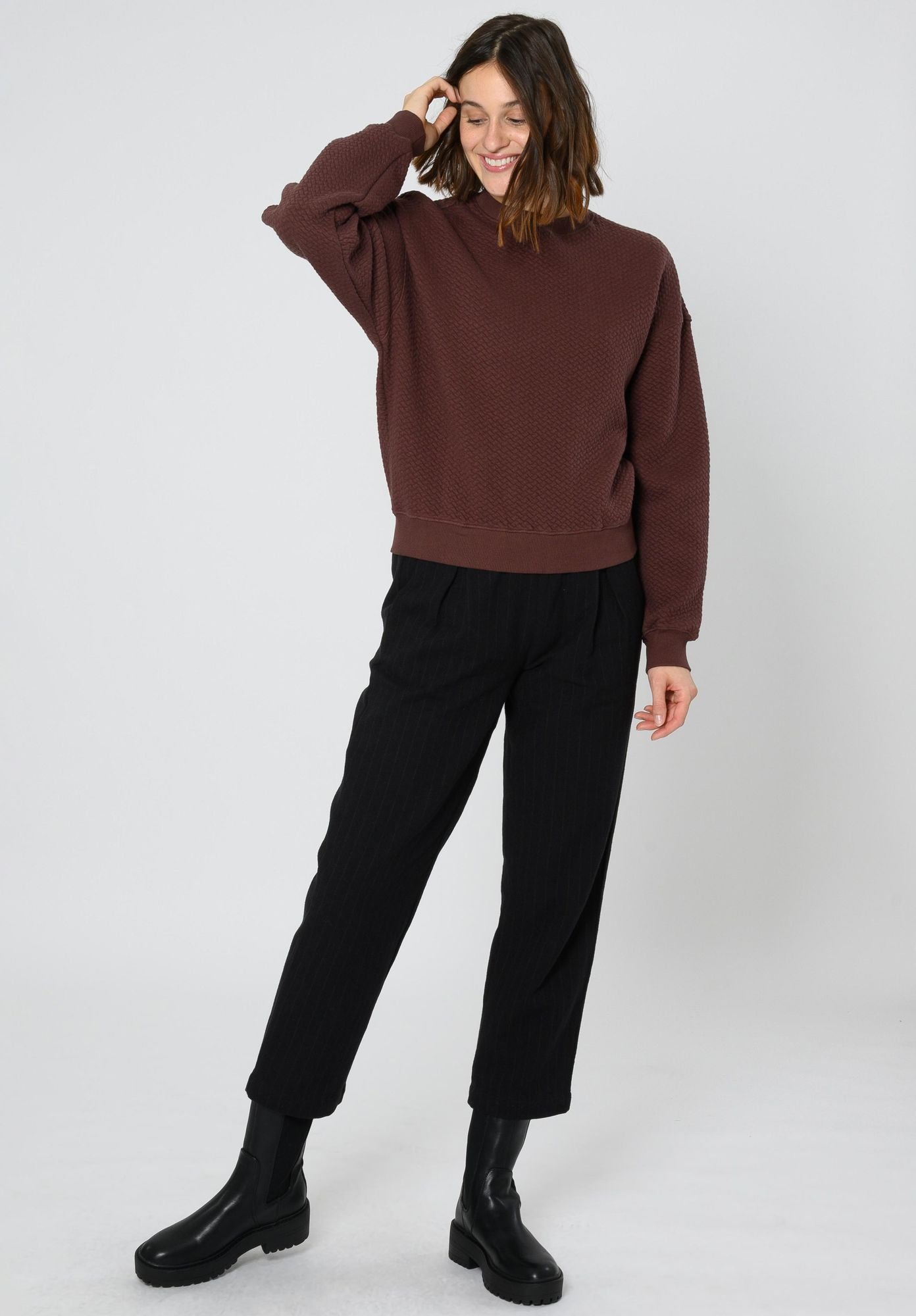 TT1022 Sweater STRUCTURED Oversized (GOTS)