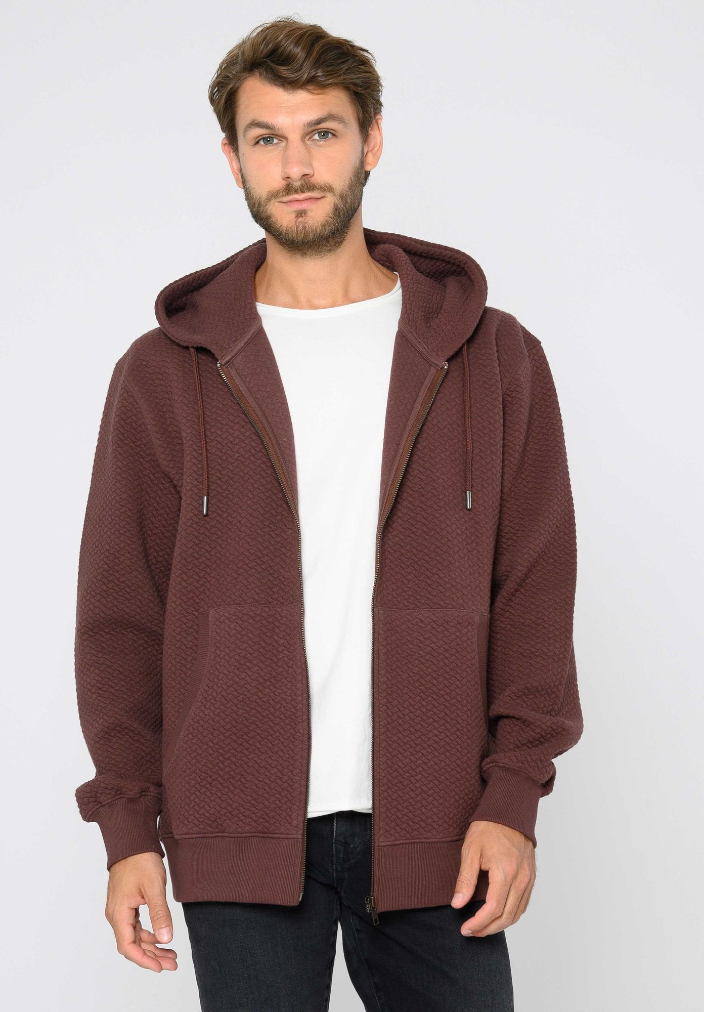 TT1040 Zip Hoodie STRUCTURED Oversized (GOTS)