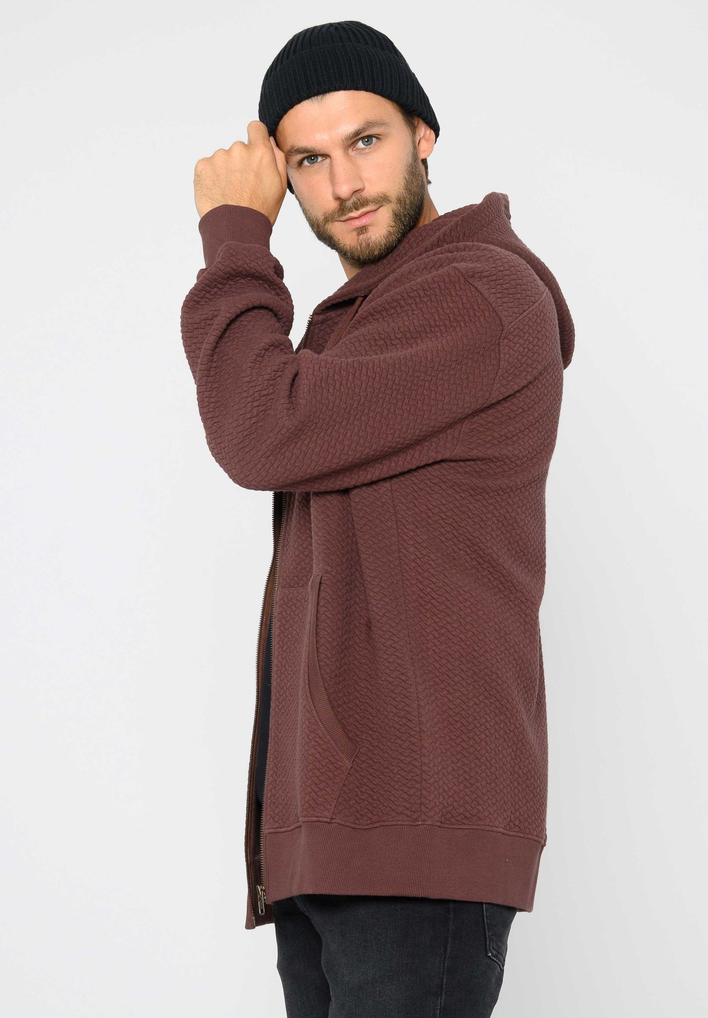 TT1040 Zip Hoodie STRUCTURED Oversized (GOTS)