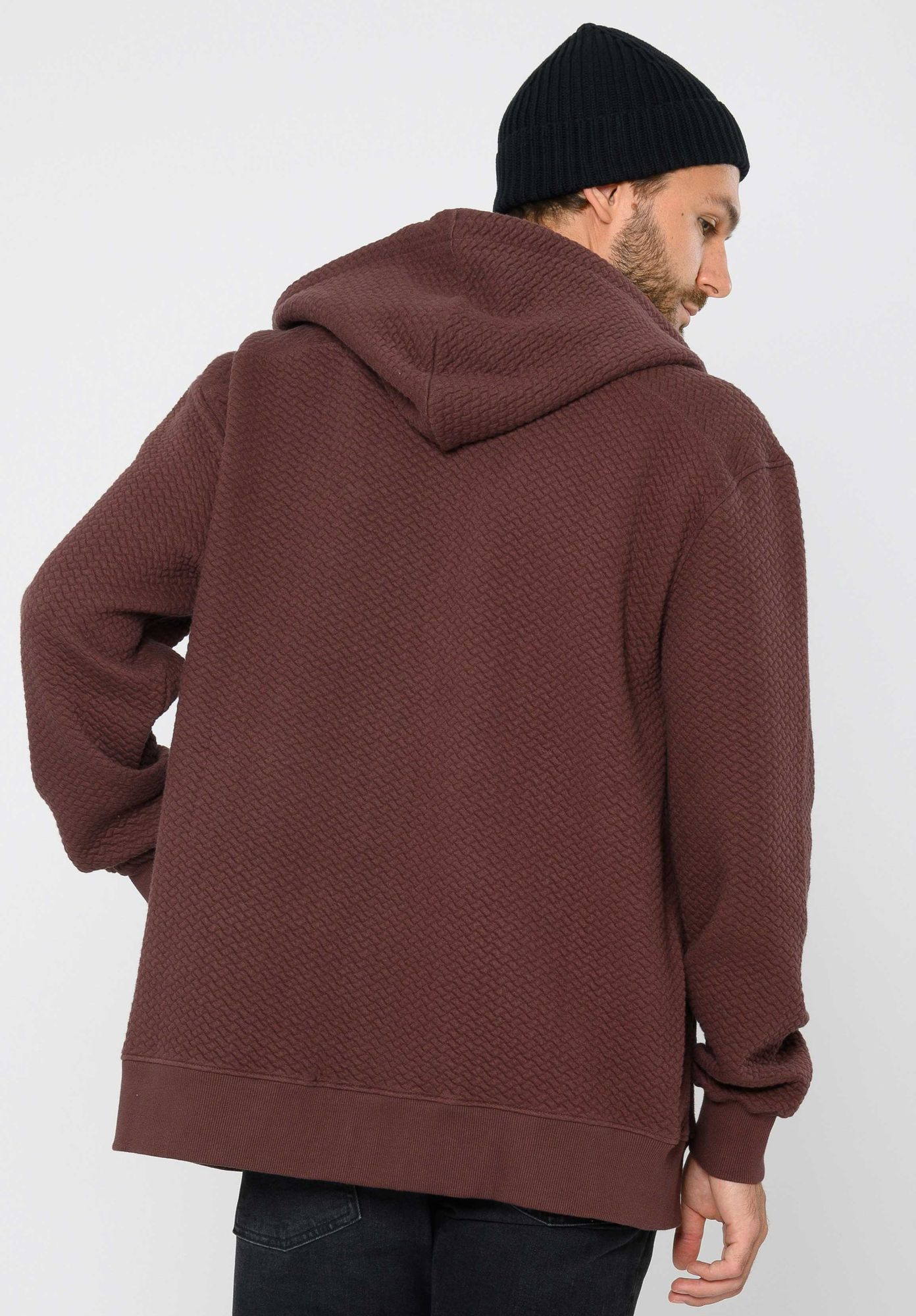 TT1040 Zip Hoodie STRUCTURED Oversized (GOTS)