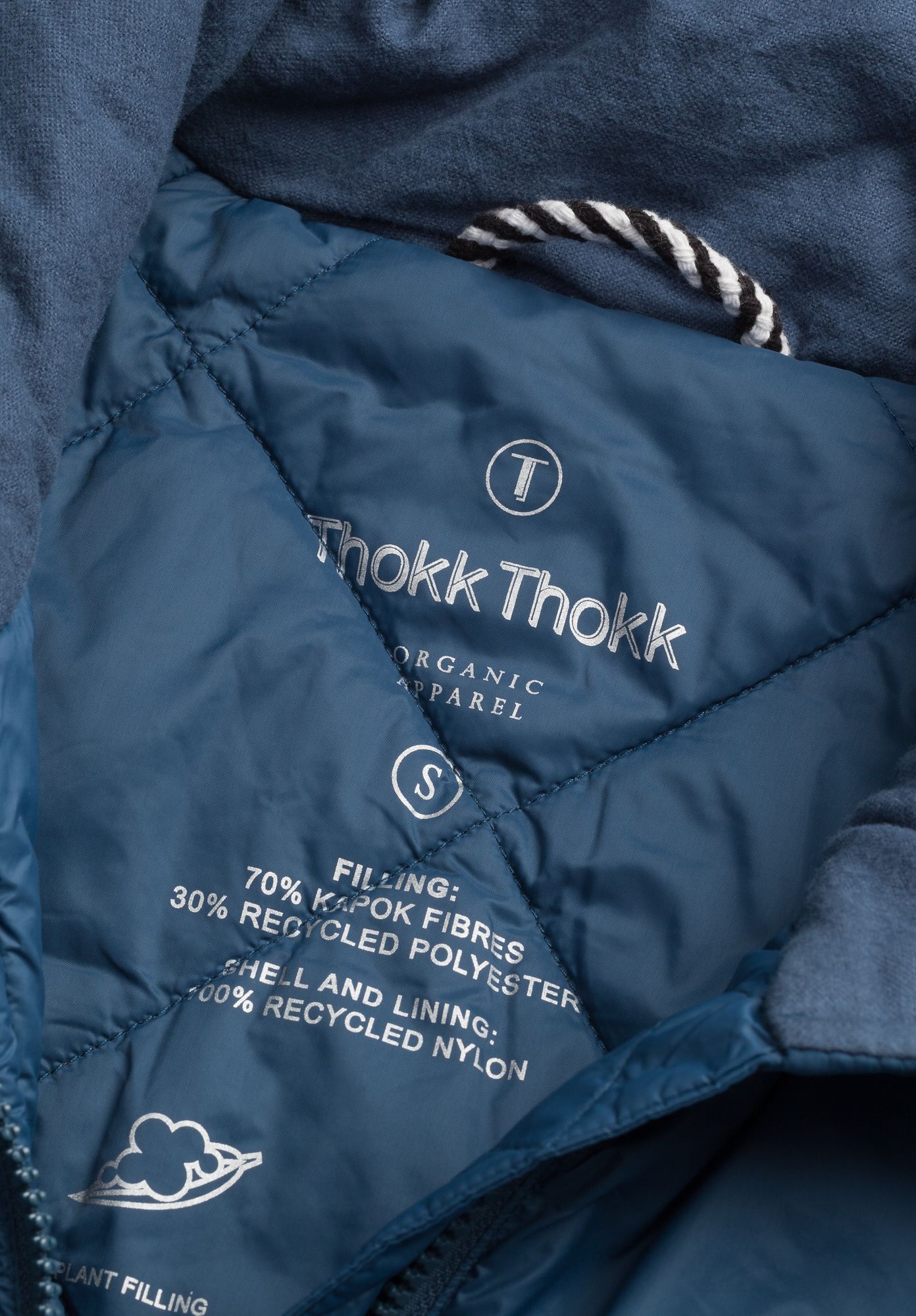 TT2014 Kapok Raglan Jacket Ink Blue