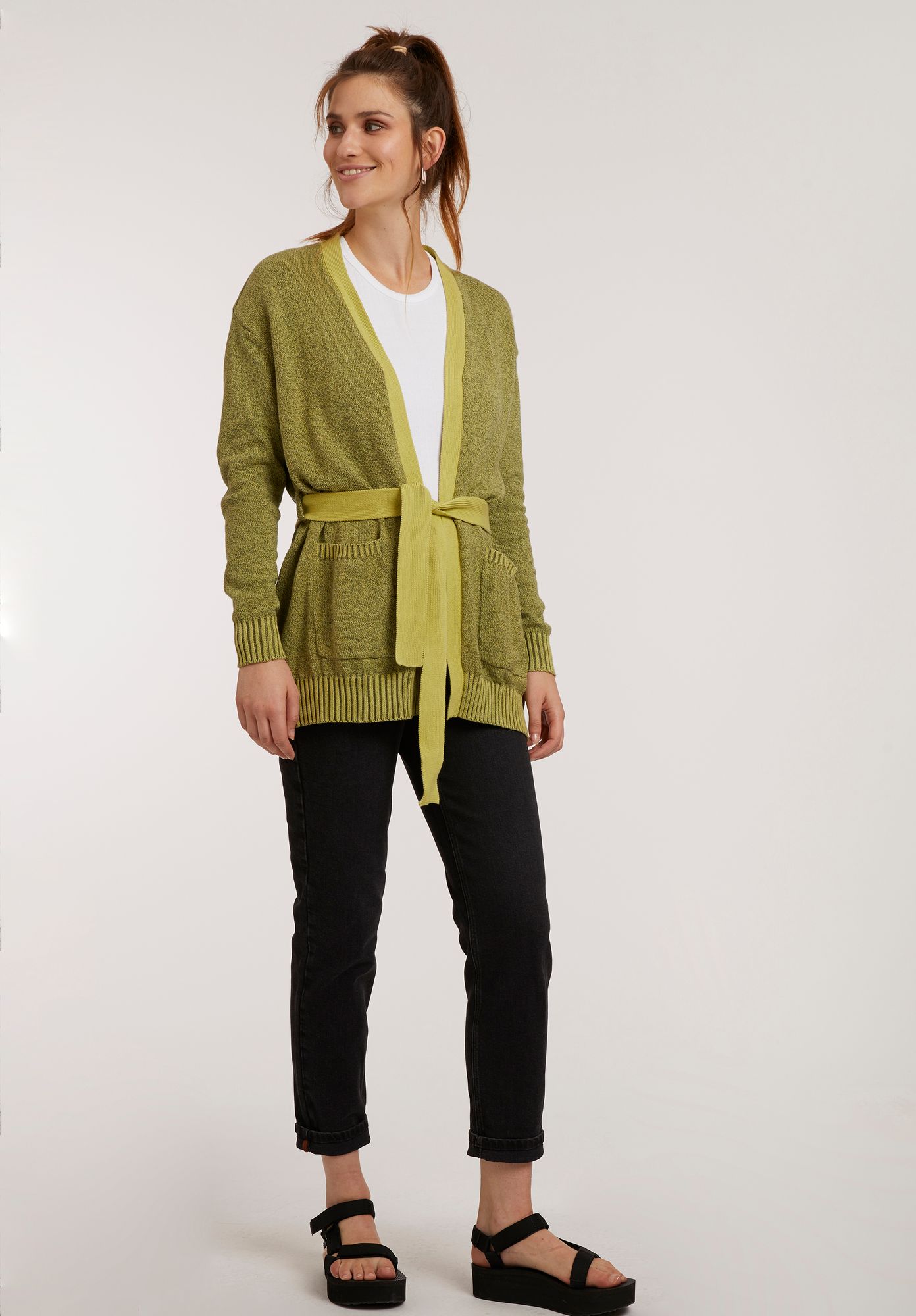 TT3011 Wrap Cardigan