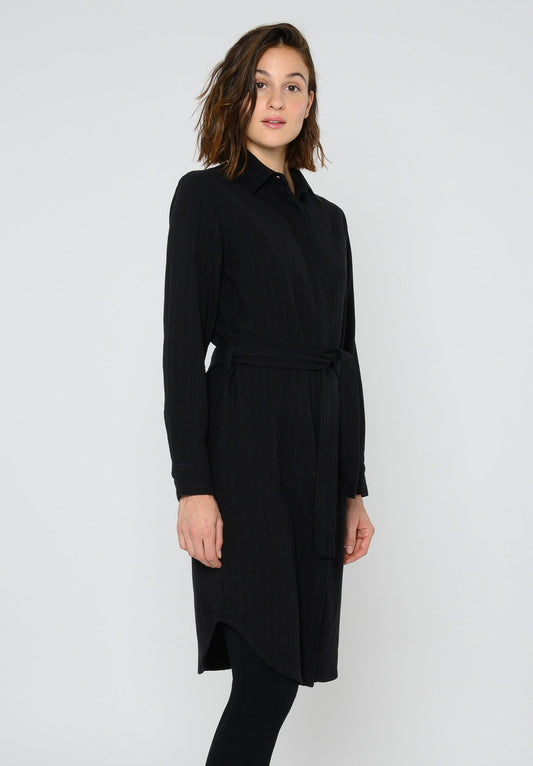 TT83 Shirt Dress PINSTRIPE (GOTS)