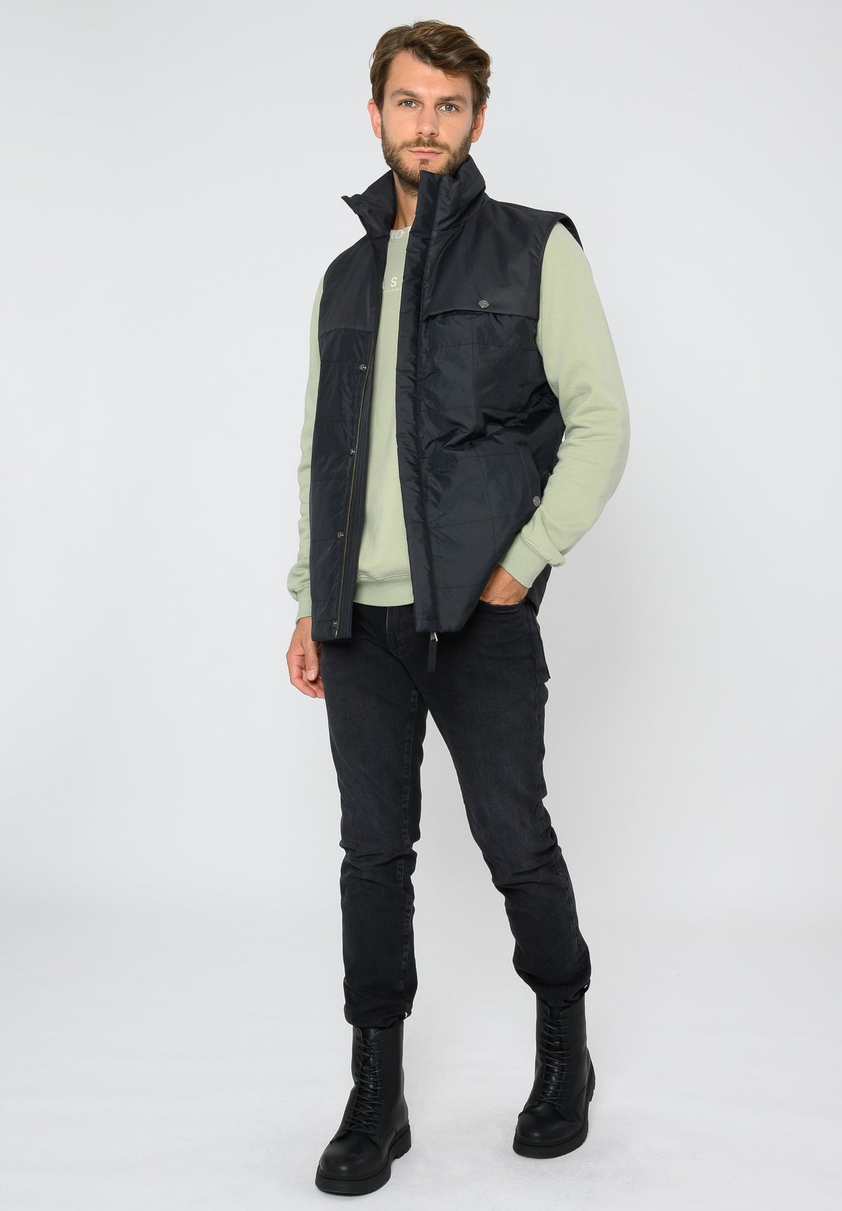 TT2008 KAPOK Vest Herren black