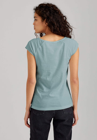 TT01 Cap Sleeve Green Blue (GOTS)