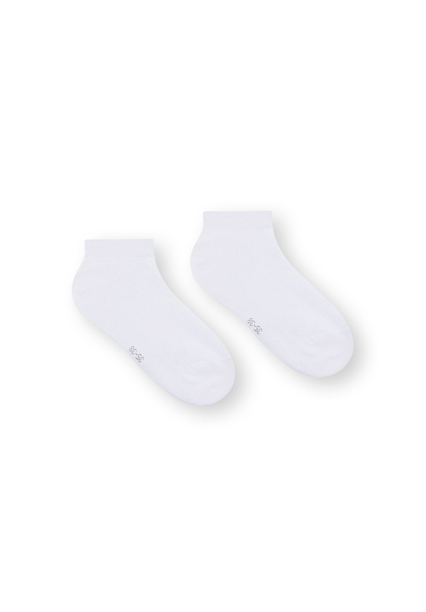 3 Pack Low Socks White
