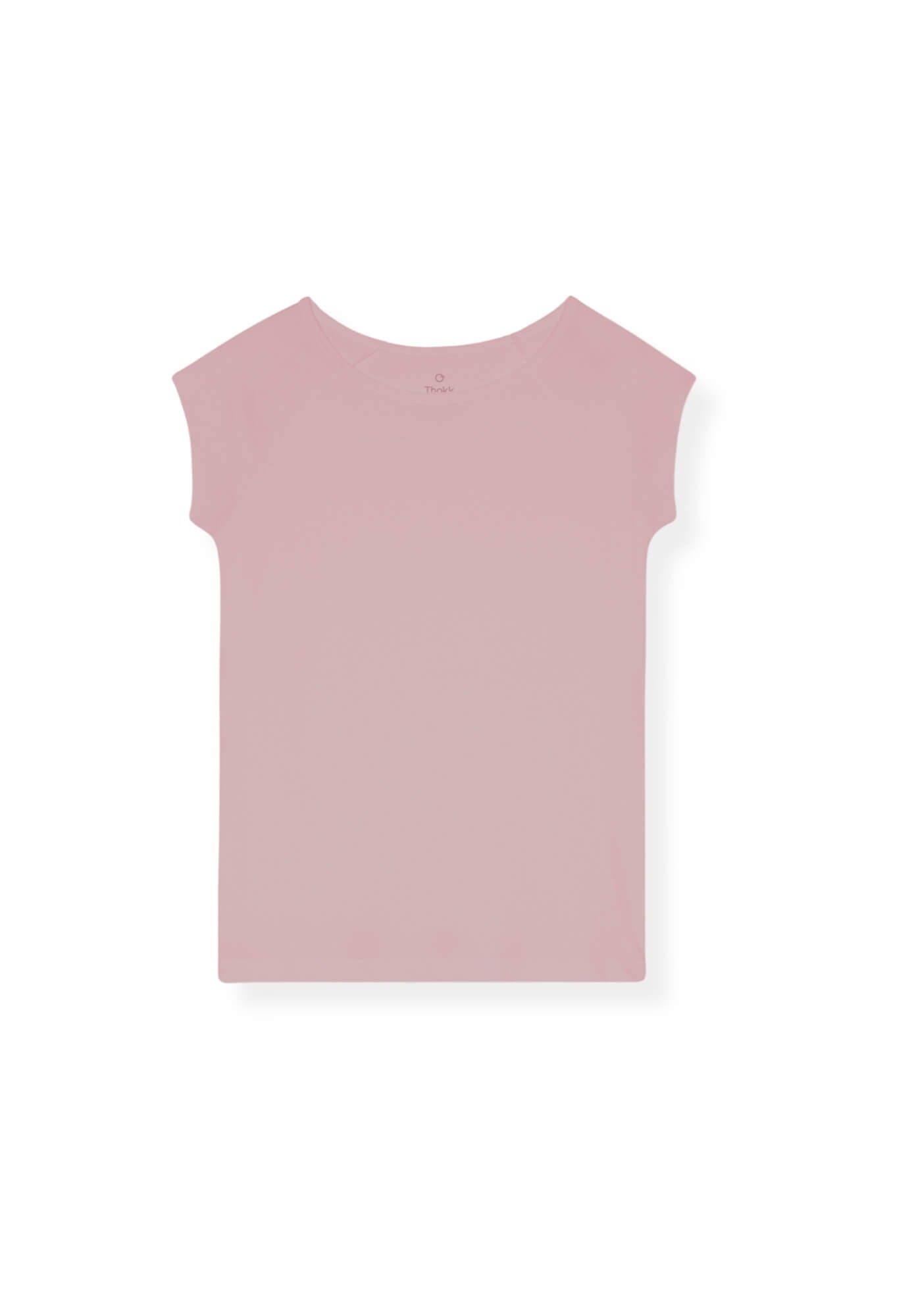 TT01 Cap Sleeve T-Shirt dark mauve (GOTS, vegan)