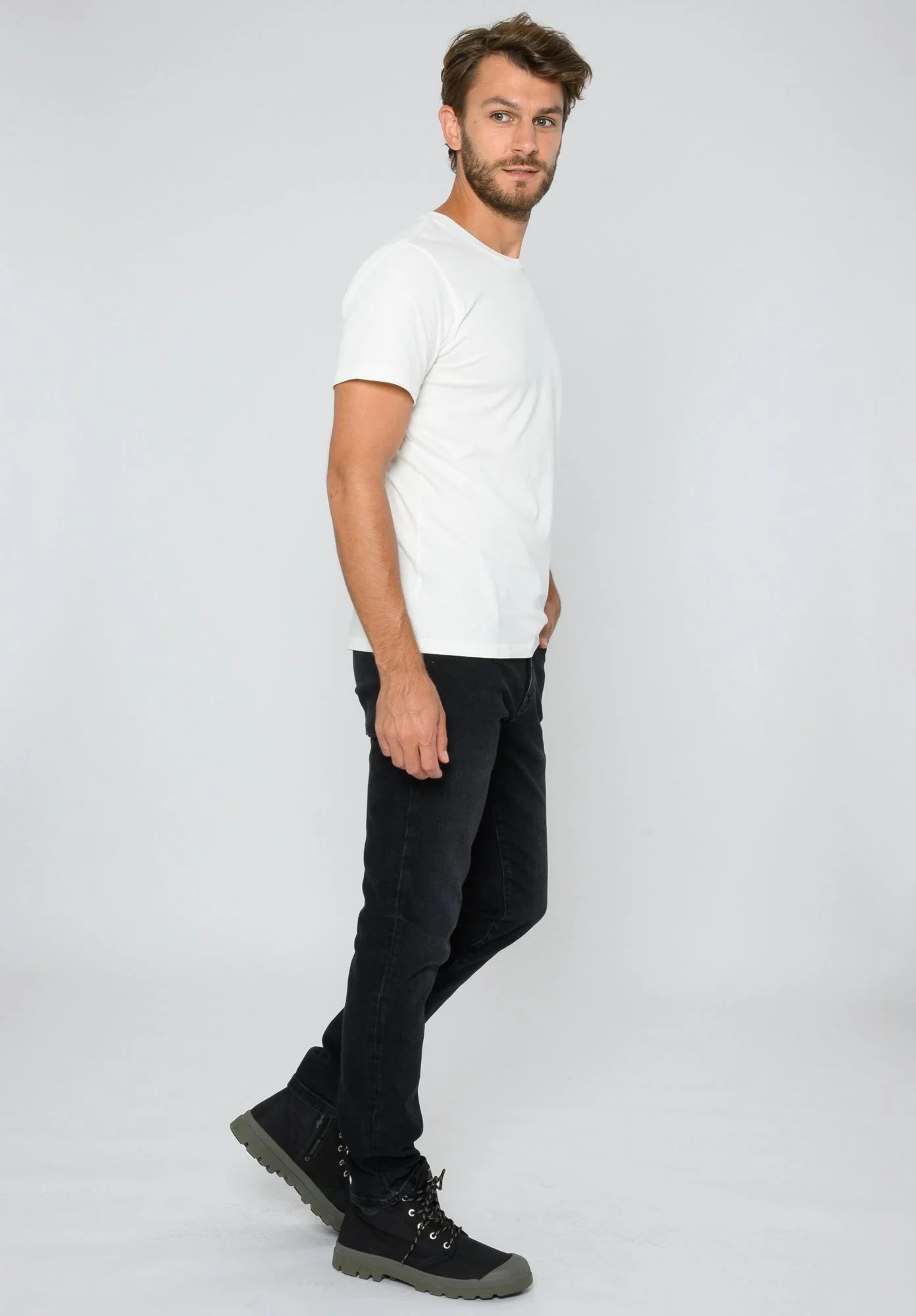 TT02 T-Shirt off white (GOTS, vegan)