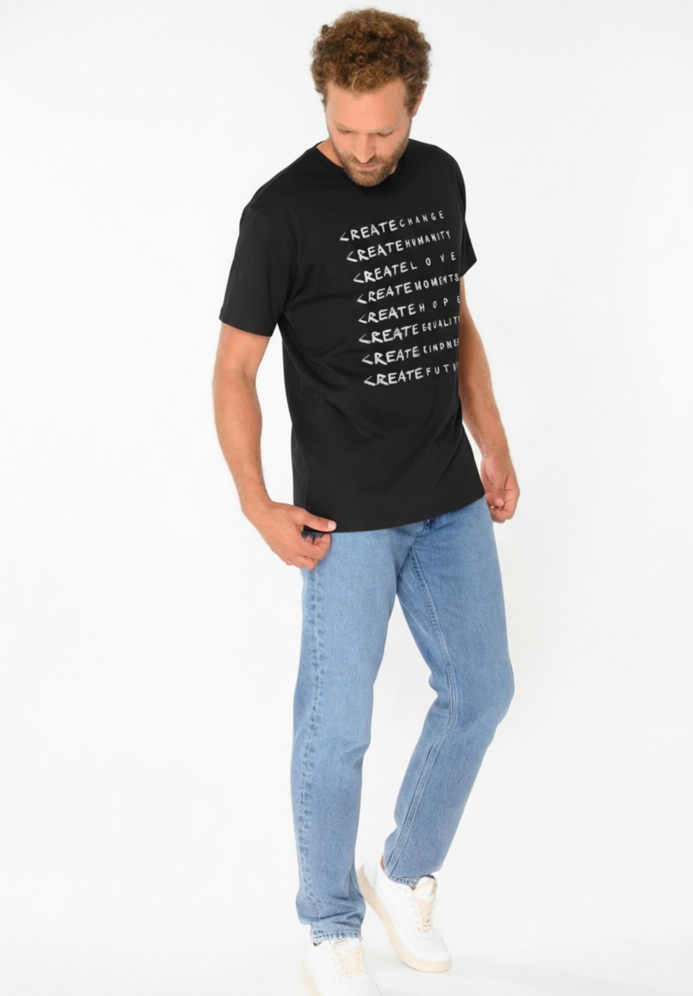 TT02 T-Shirt Create black (GOTS, vegan)