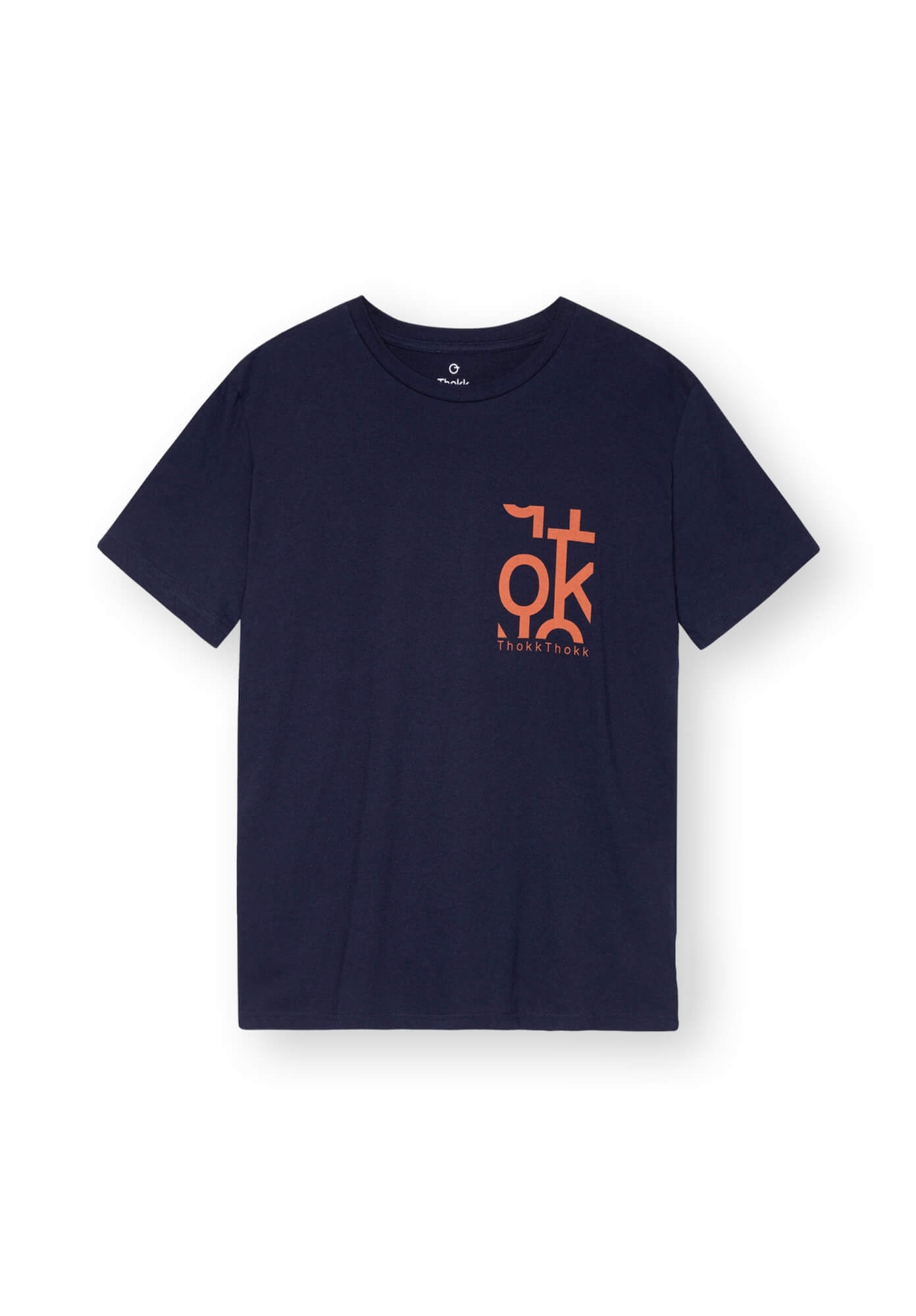 TT02 T-Shirt Five Letters dark navy (GOTS, vegan)