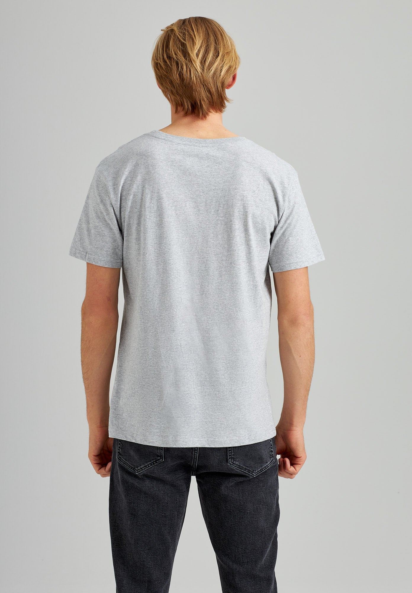 TT02 T-Shirt Grey Melange (GOTS)