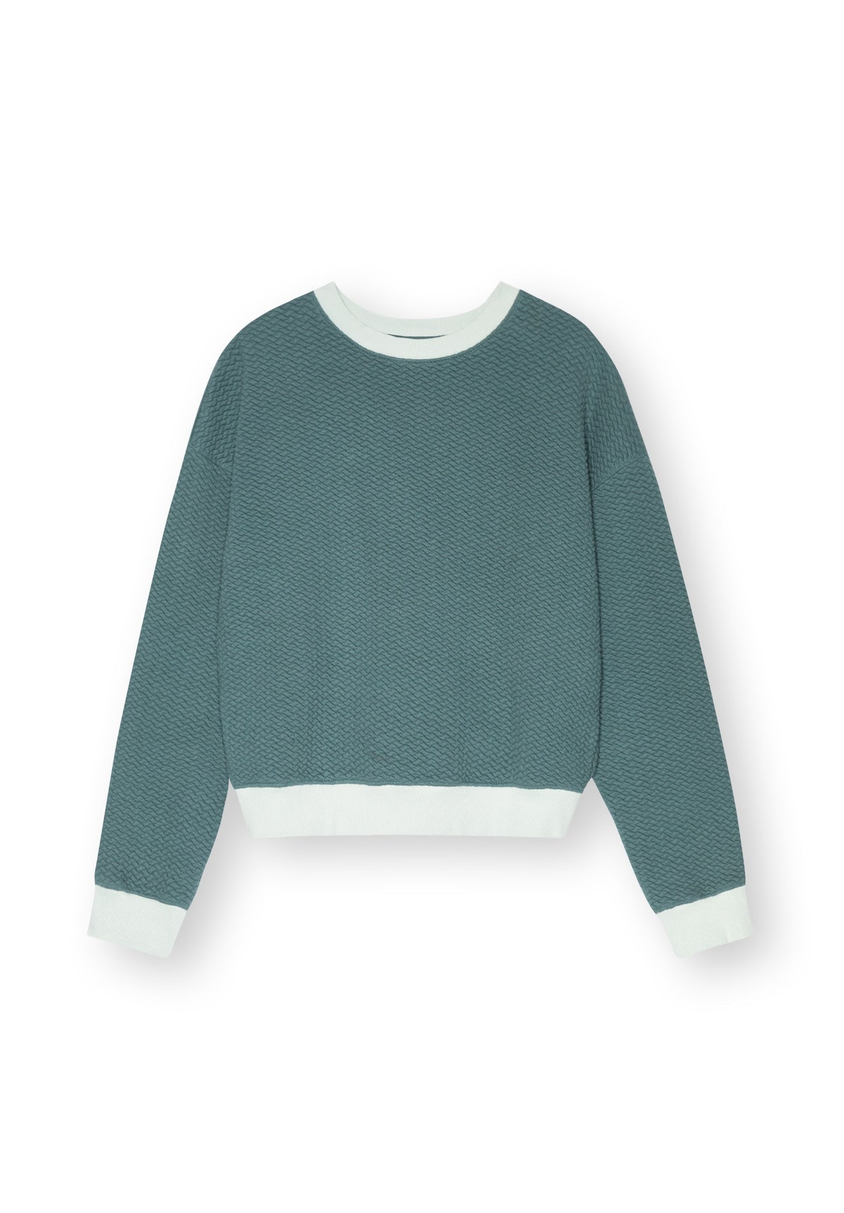 TT1022 Sweater Structured Oversized fir tree, Ansicht 1