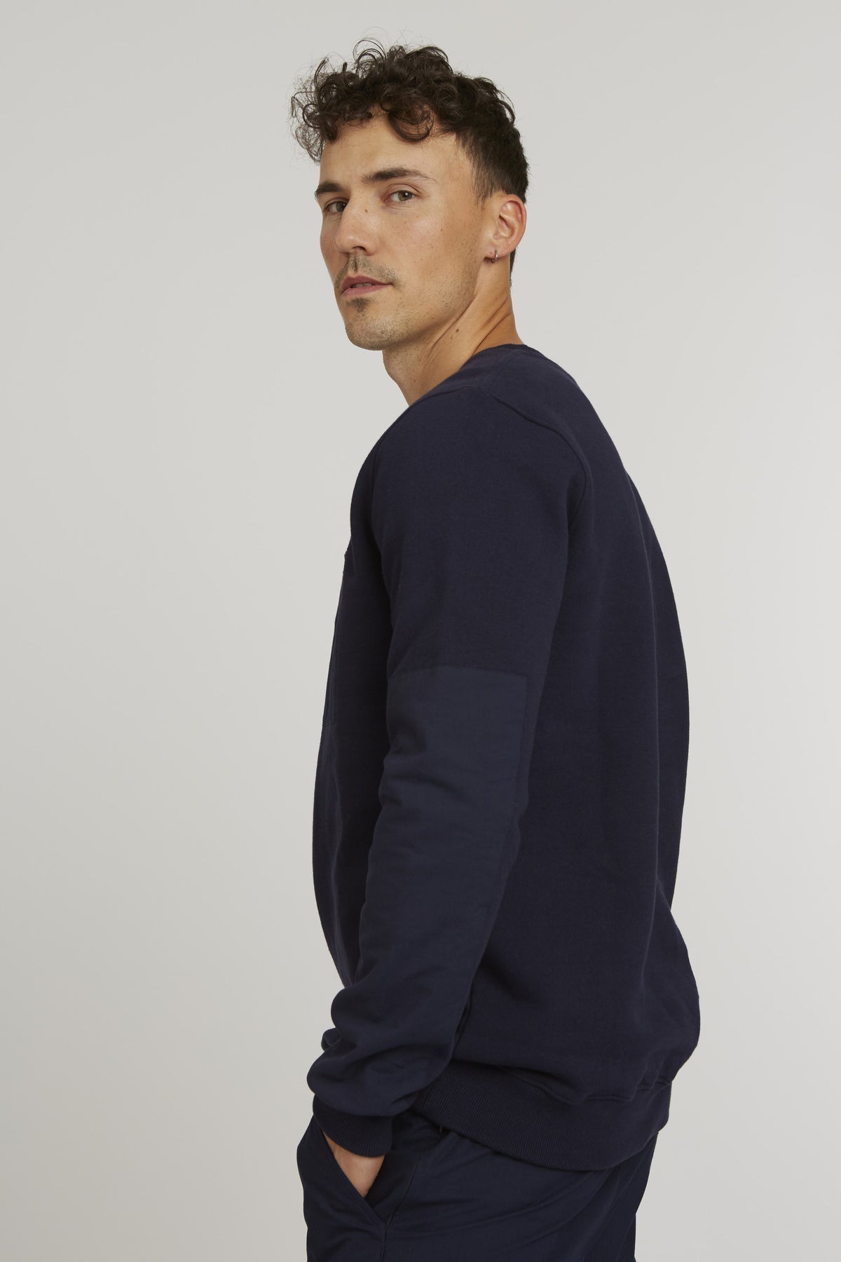 TT1029 Sweater dark navi, Ansicht 4