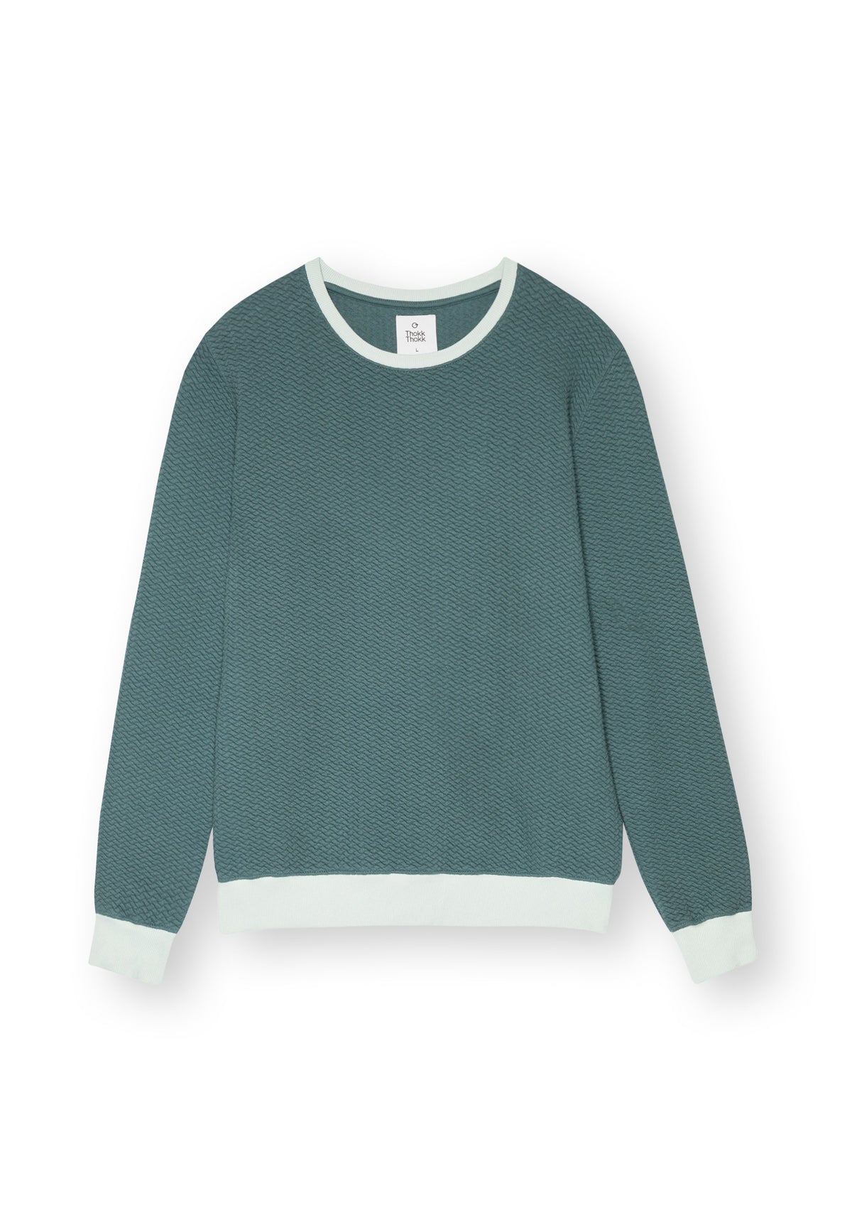 TT1029 Sweater Structured fir tree, Ansicht 1