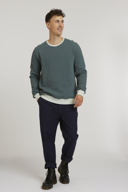 TT1029 Sweater Structured fir tree, Ansicht 2