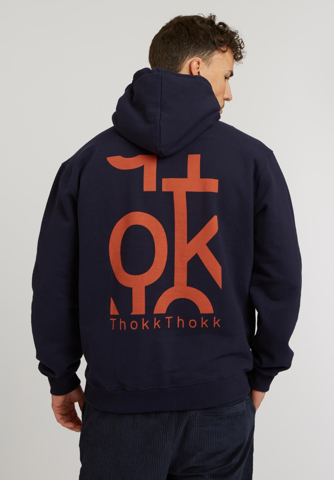 TT1044 Hoodie Five Letters unisex dark navi (GOTS, vegan)