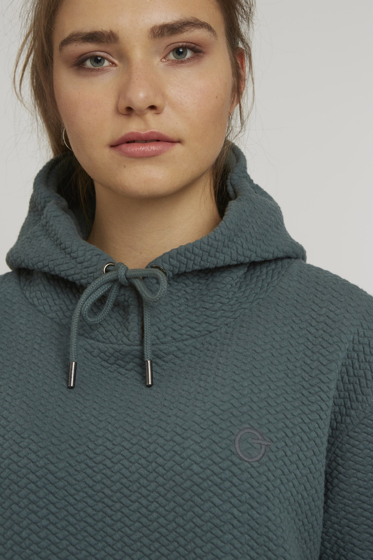 TT1044 Hoodie Structured Oversized unisex fir tree, Ansicht 6