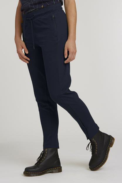 TT1046 Zip Jogging Pants dark navi, Ansicht 2