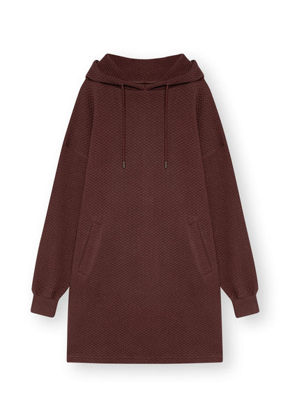TT1047 Hoodie Dress STRUCTURED