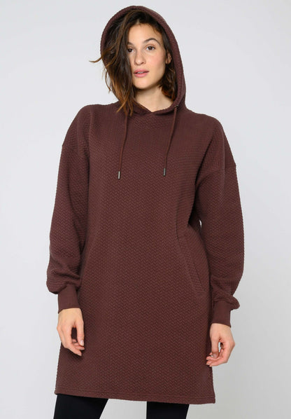 TT1047 Hoodie Dress STRUCTURED