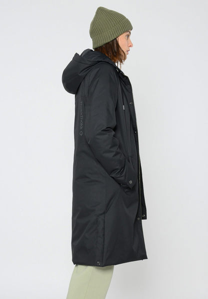 TT2029 KAPOK Coat Damen in Schwarz, Seitenansicht