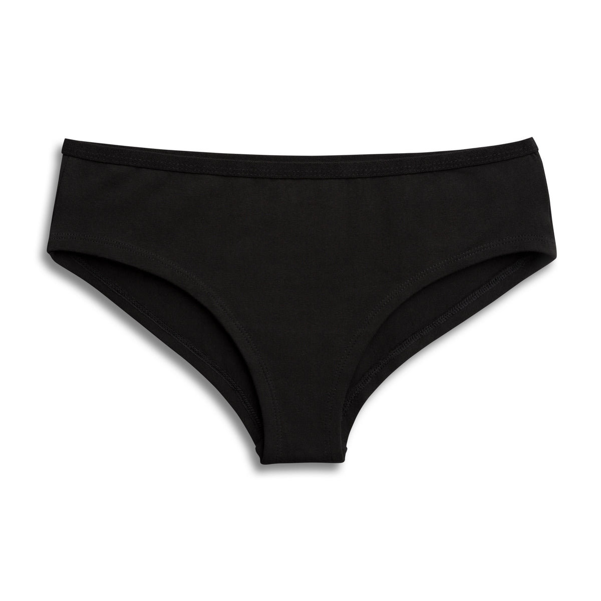 TT21 Panty in Schwarz, Vorderansicht flach liegend