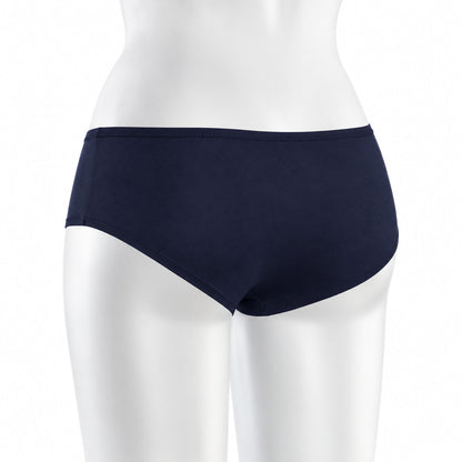 TT21 Panty in Midnight an der Bueste, Rueckansicht