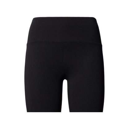 TT26 Legging in Schwarz, breiter Bund von hinten im Detail