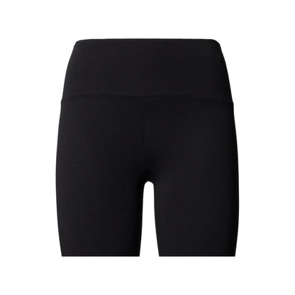 TT26 Legging in Schwarz, breiter Bund von hinten im Detail
