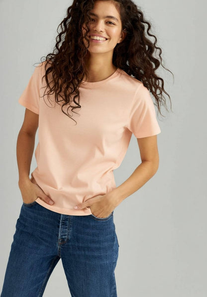 TT85 T-Shirt peach dust (GOTS, vegan)