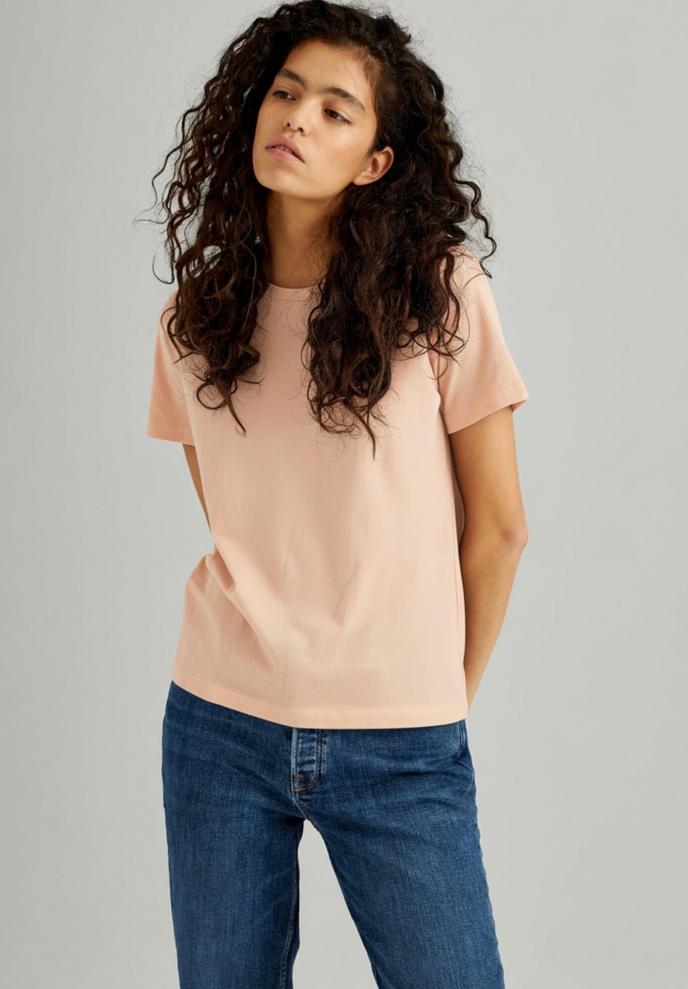 TT85 T-Shirt peach dust (GOTS, vegan)