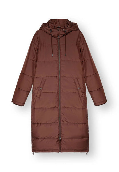 Damen KAPOK Long Parka TT2037 + Beanie gratis