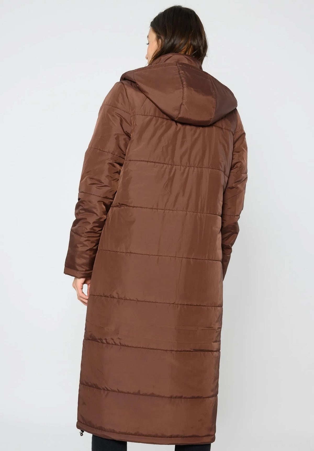 Damen KAPOK Long Parka TT2037 + Beanie gratis