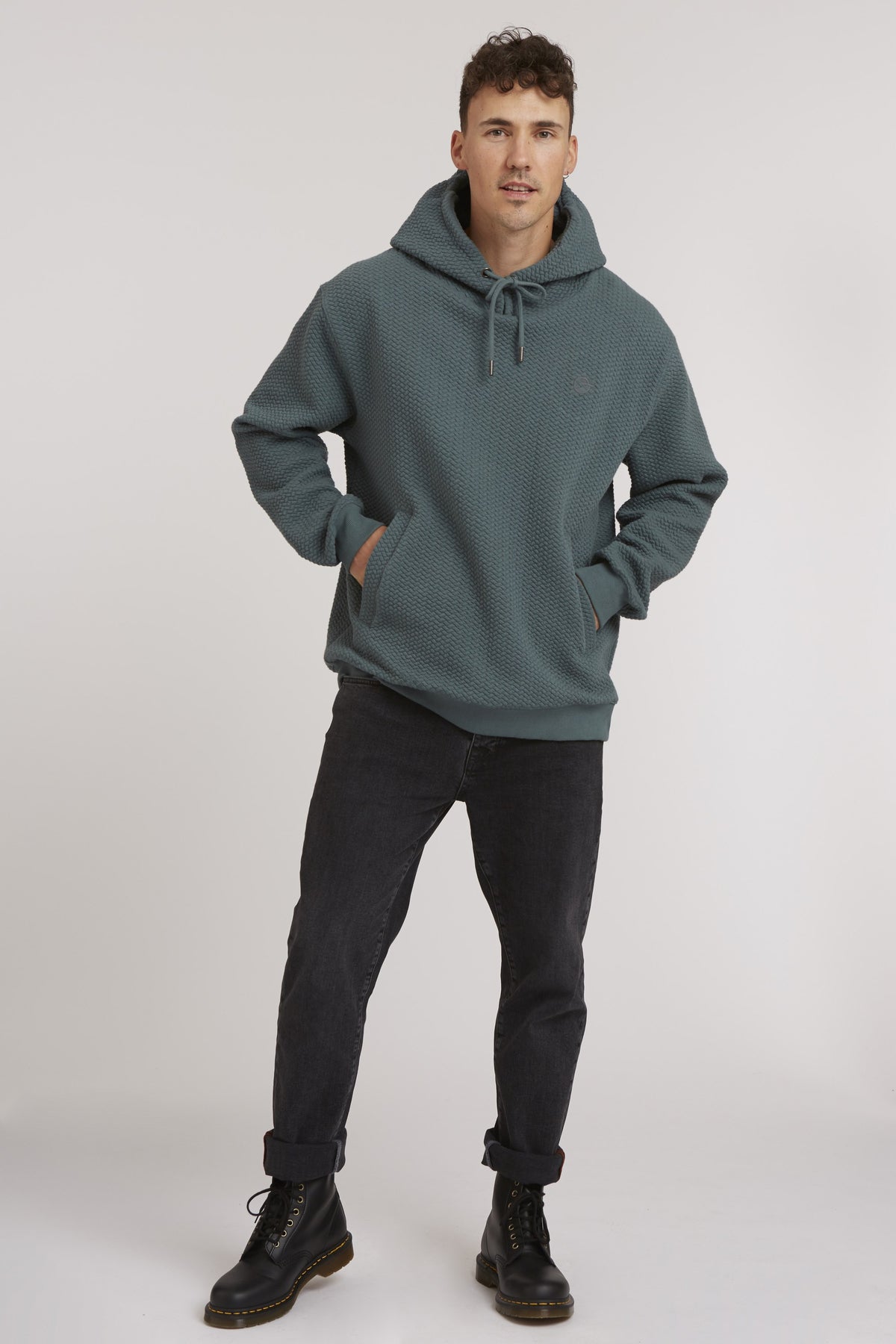 TT1044 Hoodie Structured Oversized unisex fir tree