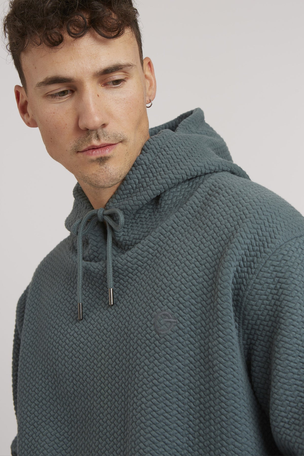 TT1044 Hoodie Structured Oversized unisex fir tree